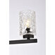 Cassie 5 Light 42 inch Black Bath Sconce Wall Light