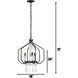 Barcelona 4 Light 18 inch Onyx Pendant Ceiling Light