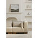 June Beige Corner Chair