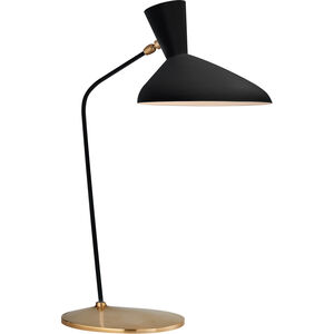 AERIN Austen 25.75 inch 40 watt Matte Black Table Lamp Portable Light, Large