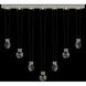 Aria 14 Light 60 inch Silver Pendant Ceiling Light
