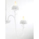 North Fork 6 Light 24 inch Sand White Pendant Ceiling Light