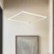 Piazza LED 31.5 inch White Pendant Ceiling Light