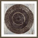Zulu Gold Brown and Gray and Beige and Neutral Framed Art