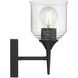 Beacon 1 Light 4.75 inch Matte Black Wall Sconce Wall Light