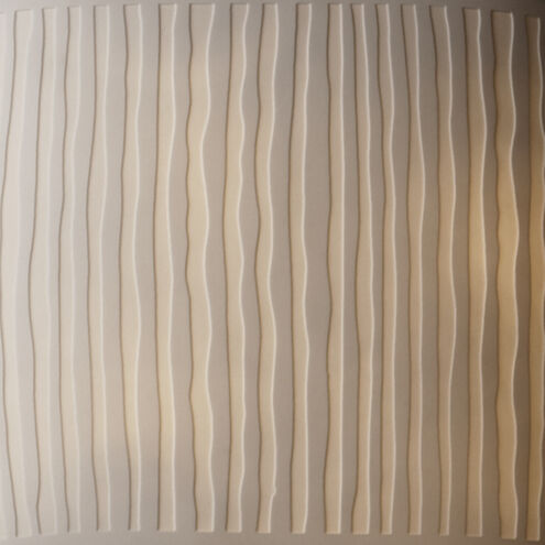 Porcelina LED 6 inch Polished Chrome ADA Wall Sconce Wall Light in 700 Lm LED, Waterfall