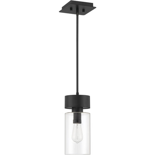 Bennet 1 Light 7 inch Midnight Outdoor Pendant