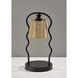 Twirl 13.5 inch 50 watt Black Candle Warmer Desk Lamp Portable Light, Simplee Adesso