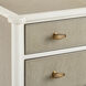 Aster Off White/Fog/Polished Brass Chest, Winterthur Collection