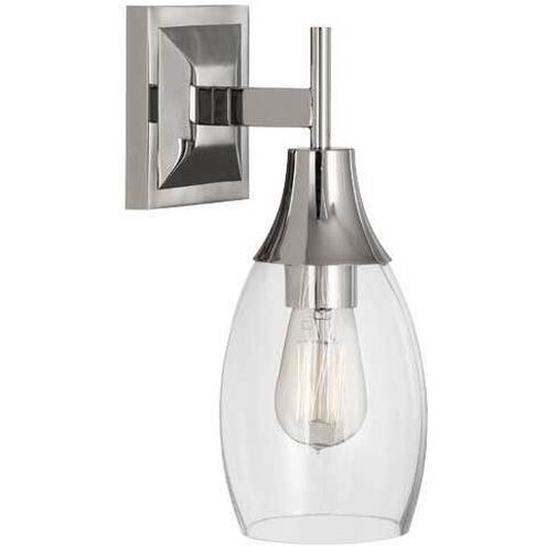 Grace 1 Light 5 inch Polished Nickel Wall Sconce Wall Light