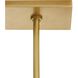 Bisger 4 Light 22 inch Antique Brass Pendant Ceiling Light