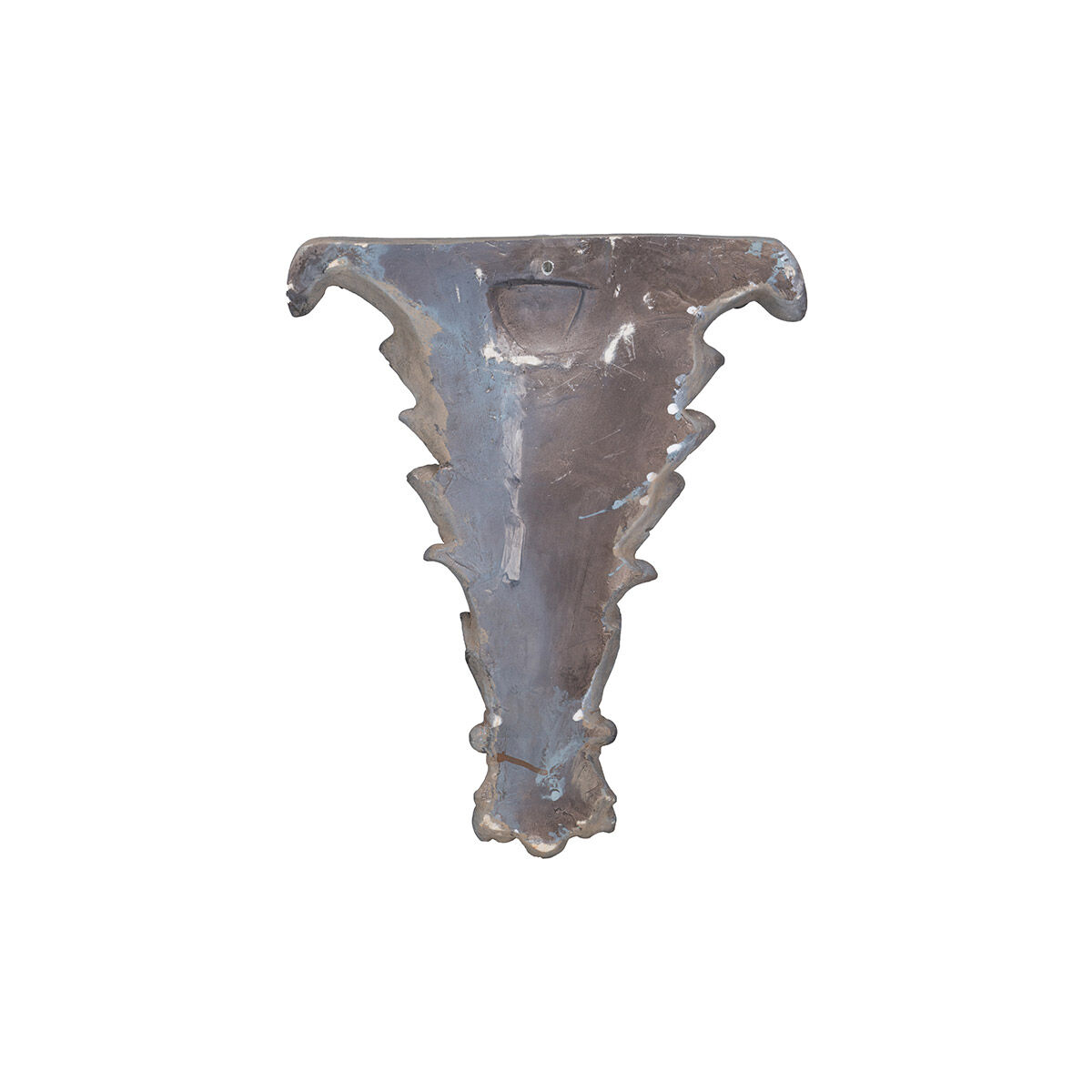 Greek Style Vining Plant Gray Outdoor Wall Planter