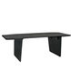 Esprit 90 X 40 inch Matte Black Dining Table