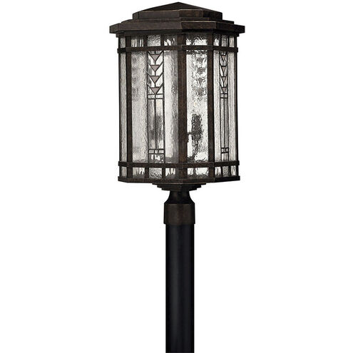 Tahoe LED 22 inch Regency Bronze Outdoor Post Mount Lantern