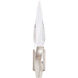 Beyond Kindjal LED 3.88 inch Polished Nickel ADA Wall Sconce Wall Light, Beyond