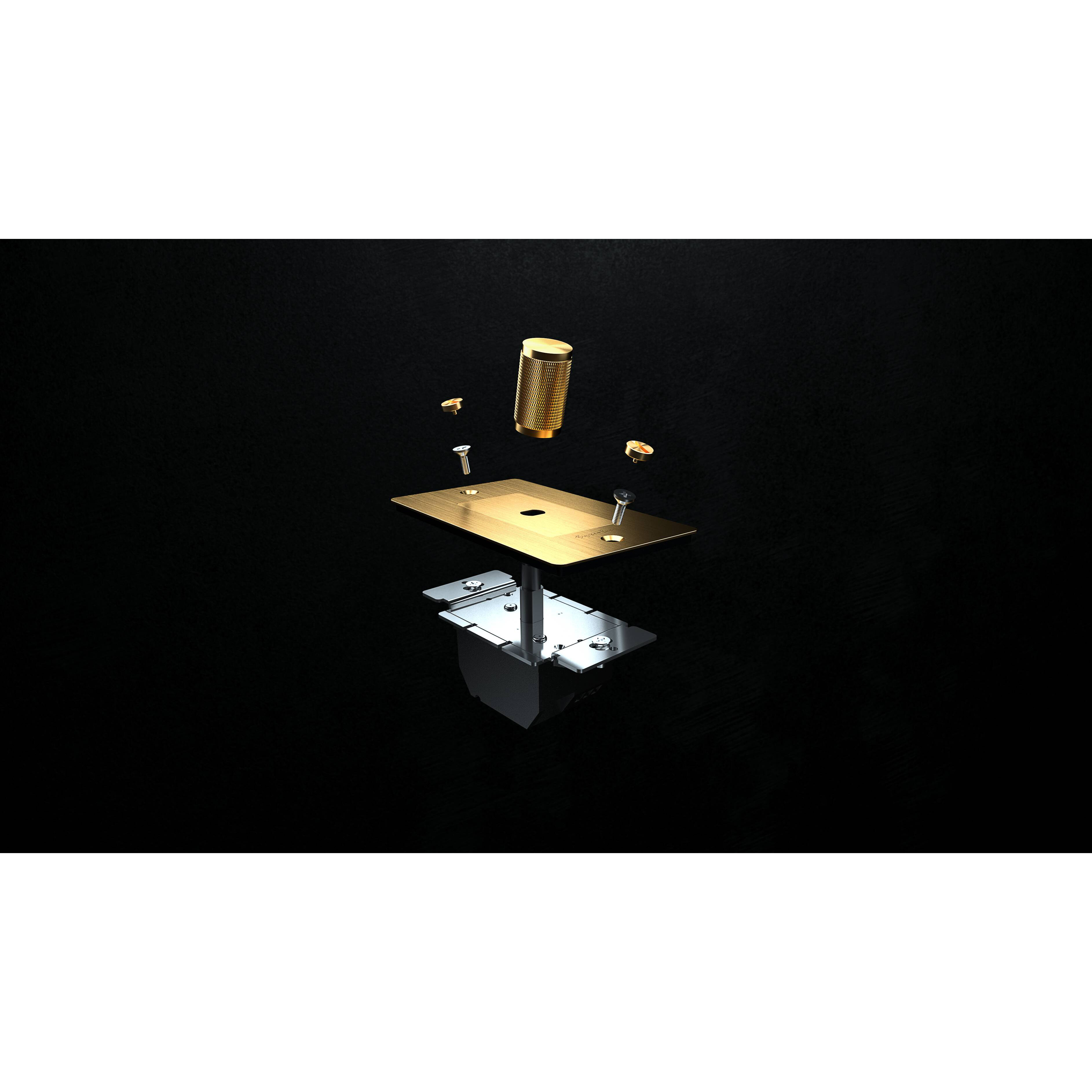 1G 100-120 Smoked Bronze Dimmer Switch, LED