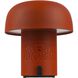 Sensa Play 8.5 X 7.5 inch Red Orange Portable Speaker Lamp in Red/Orange, Kooduu