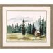 Landscapes Collection Green Framed Art