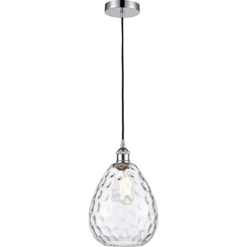 Edison Waverly LED 8 inch Polished Chrome Mini Pendant Ceiling Light