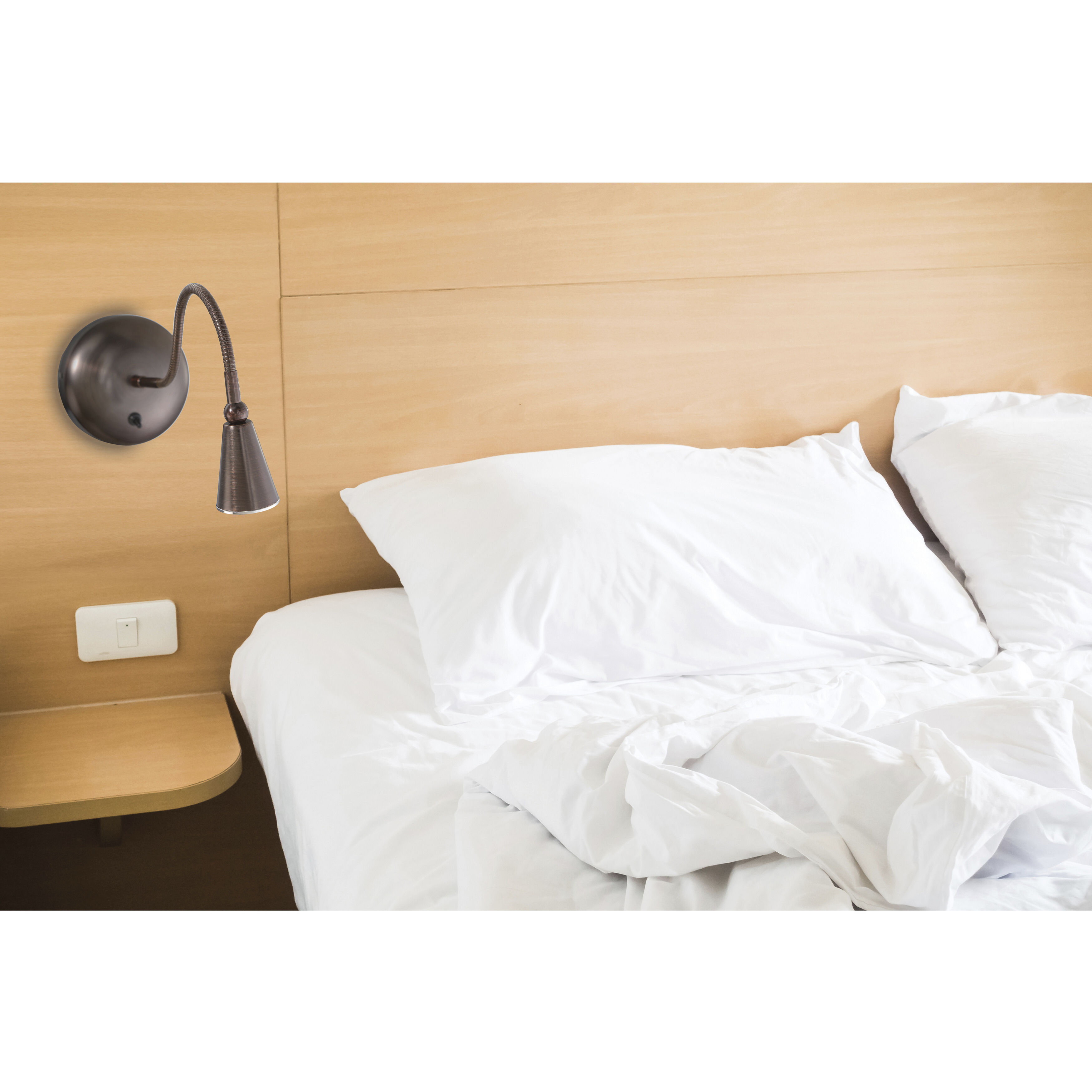 Bunk LED 5 inch Bronze Wall Lamp Wall Light