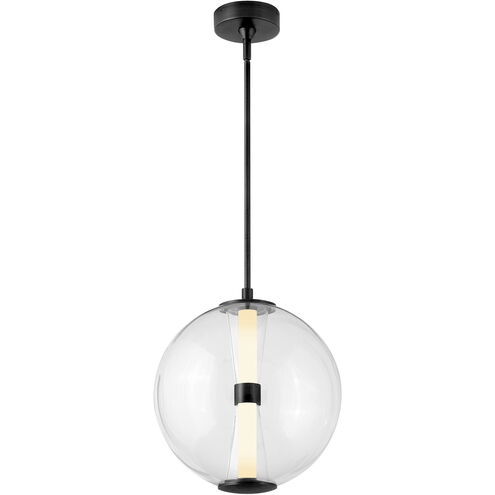 Elin LED 14 inch Black Pendant Ceiling Light