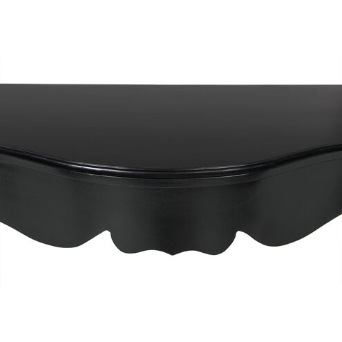 Estate 84 X 20 inch Hand Rubbed Black Console