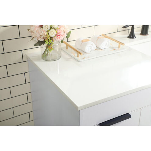 Eugene 60 X 22 X 34 inch White Vanity Sink Set