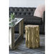 Golden 20 inch Gold Stool