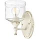 Keating Wall Sconce Wall Light in Antique Ivory