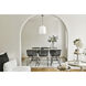 Weston 5 Light 18 inch Matte Black Pendant Ceiling Light