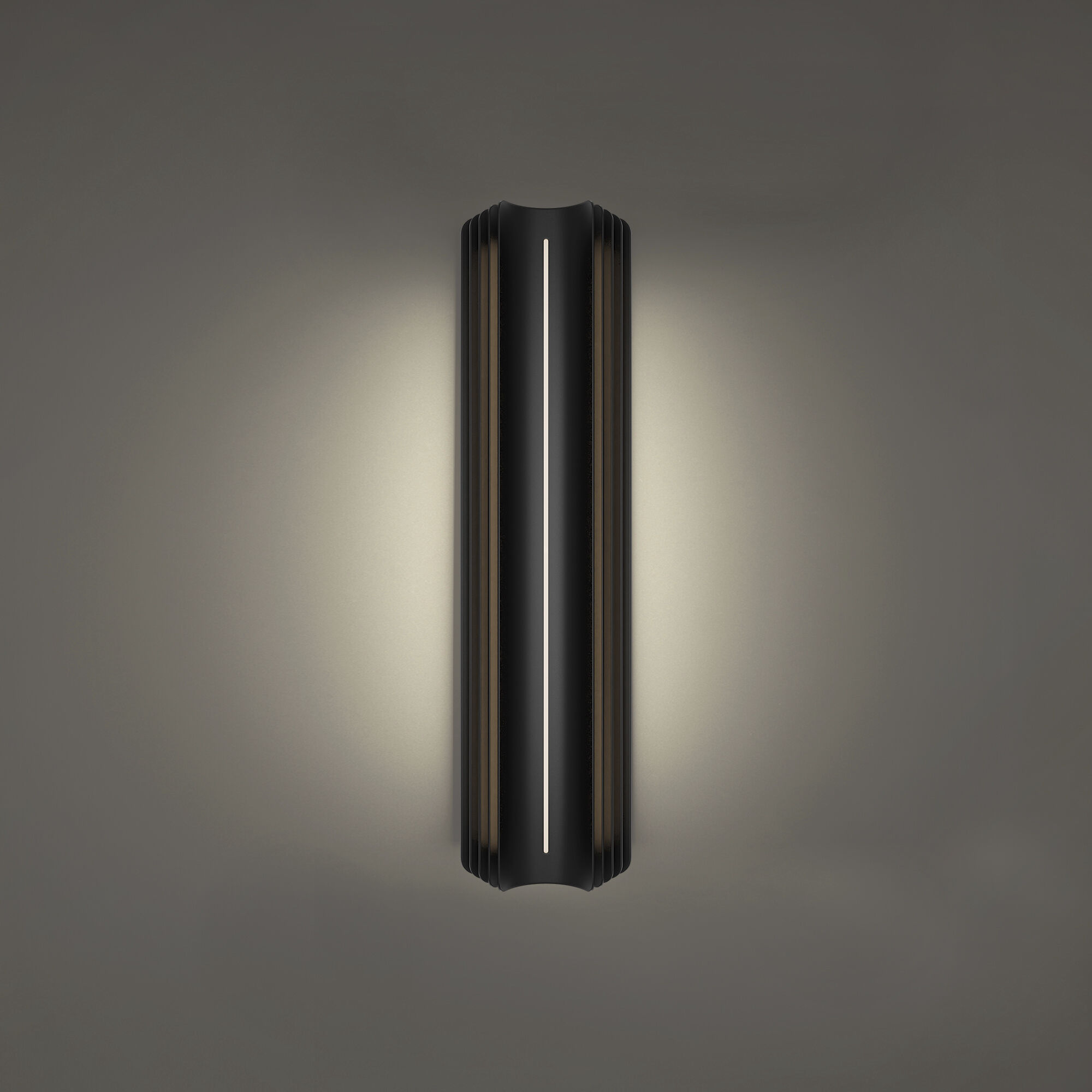 Kane LED 24 inch Black Outdoor Wall Lighting in 2700K