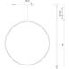 Cirque LED 36 inch Brushed Nickel Pendant Ceiling Light