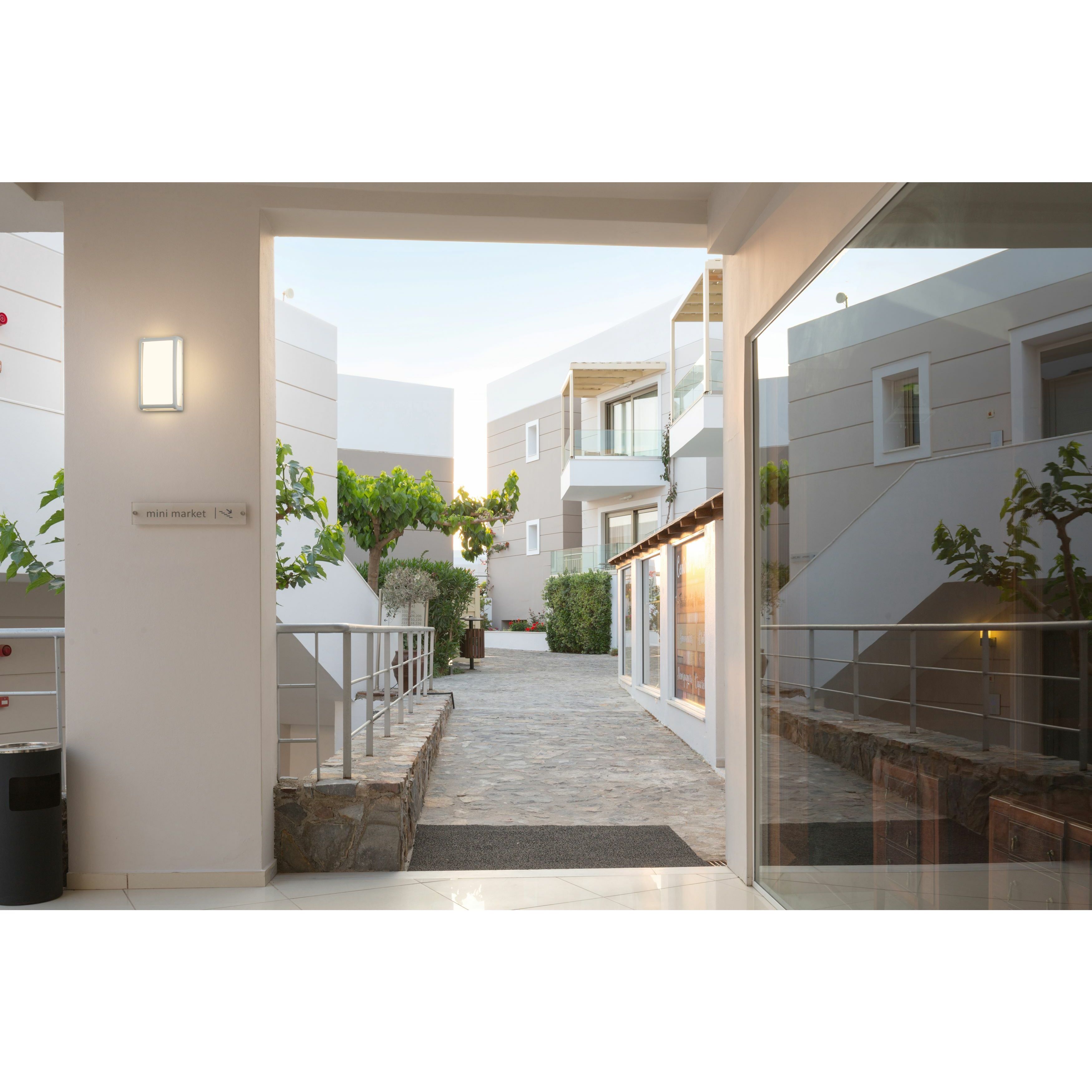 Montana Outdoor Wall Mount in White