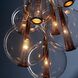 Caviar 8 Light 29 inch Brown Nickel Chandelier Ceiling Light, Adjustable Large Cluster