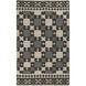 Frontier 66 X 42 inch Cream, Medium Gray, Charcoal, Taupe Rug