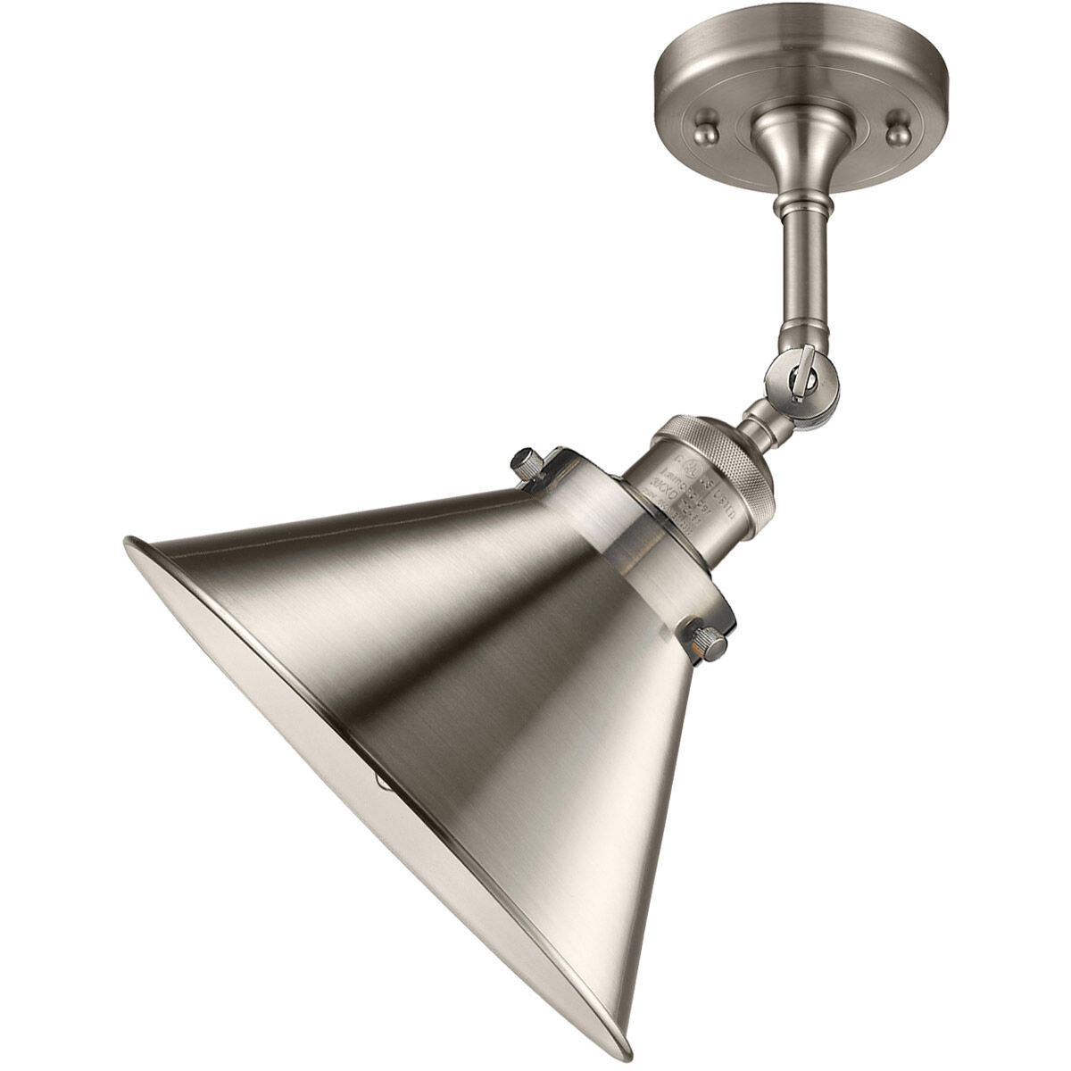 Franklin Restoration Briarcliff LED 10 inch Brushed Satin Nickel Sconce Wall Light, Franklin Restoration