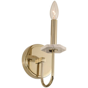 Carrara 1 Light 5 inch Champagne Gold Wall Sconce Wall Light