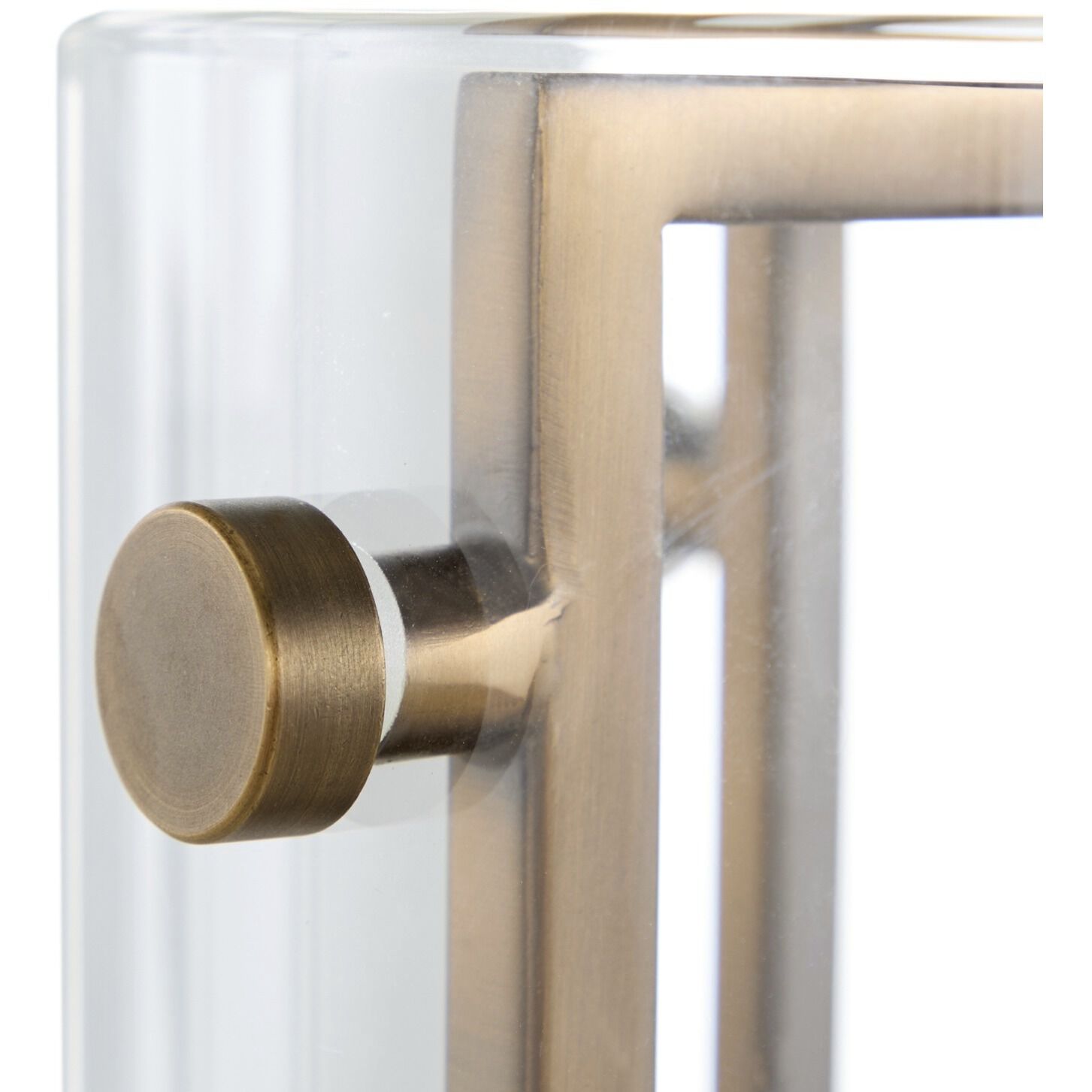 Sharon 1 Light 8.5 inch Antique Brass / Clear Glass Pendant Ceiling Light