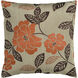 Blossom 22 X 22 inch Sage Pillow Kit, Square