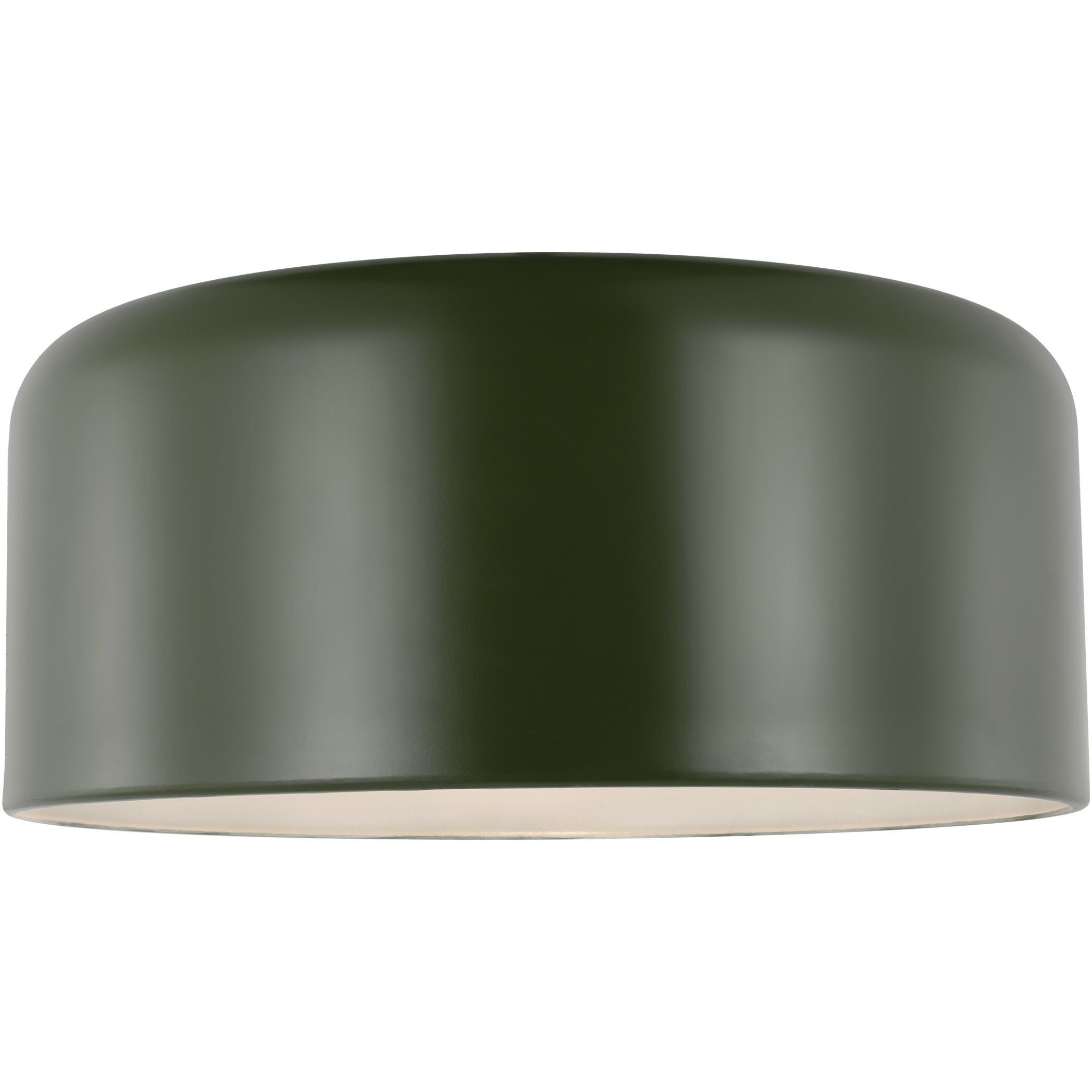 Malone 1 Light 15.75 inch Olive Ceiling Flush Mount Ceiling Light
