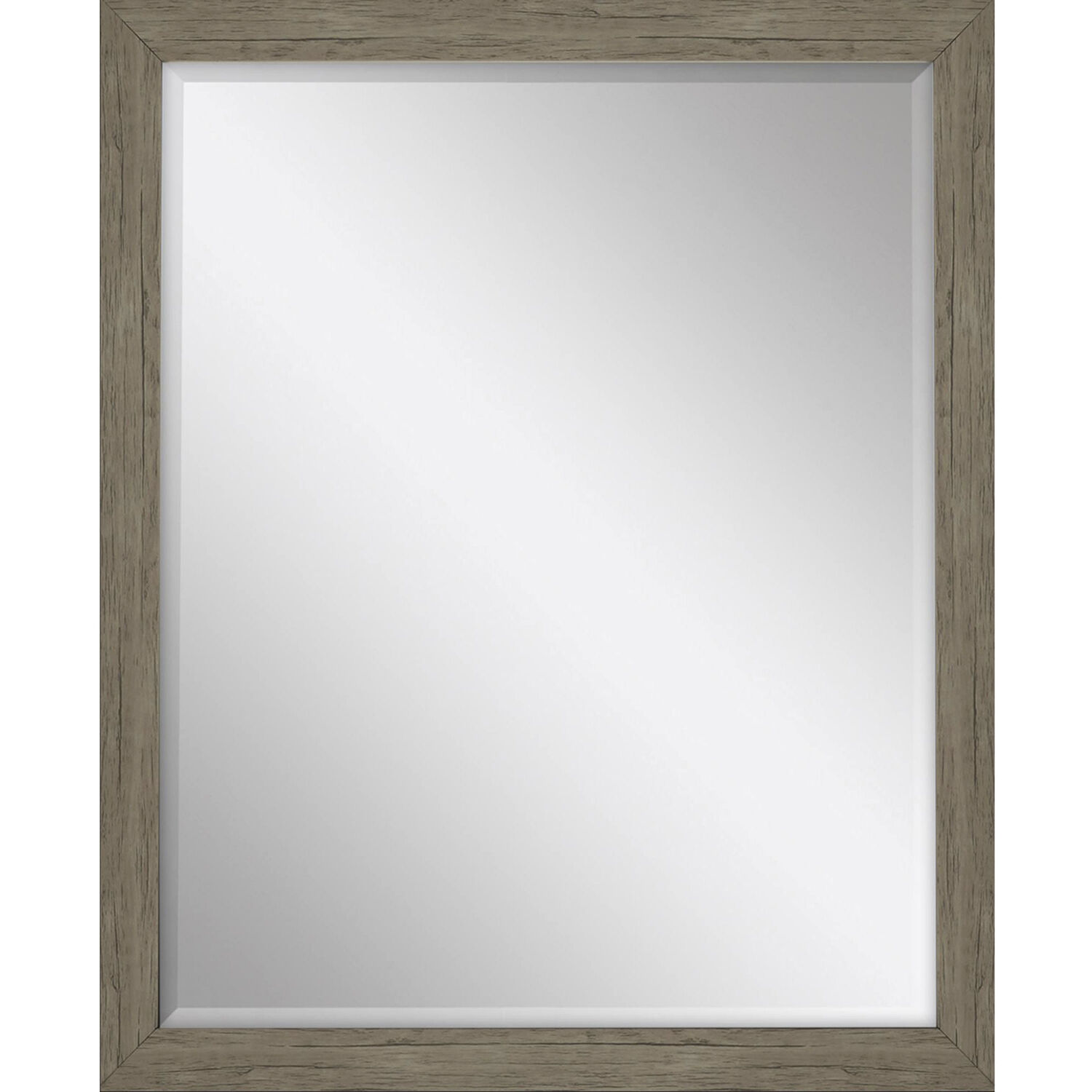 462 Mirror Group 43 X 33 inch Brown Wall Mirror, Propac