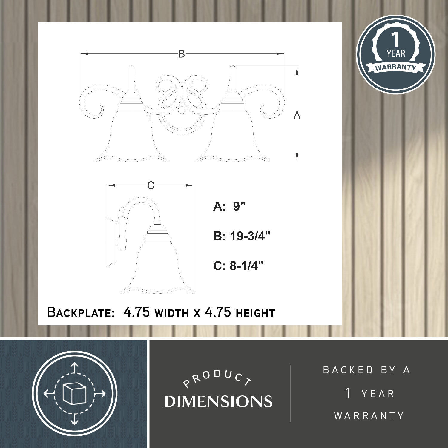 Bella LED 19.75 inch Brushed Nickel Bathroom Light Wall Light