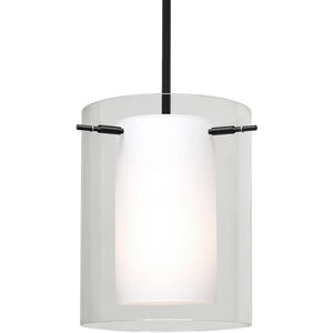 Pahu 8 LED Black Stem Pendant Ceiling Light
