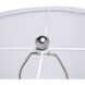 Contemporary 30.2 inch 40.00 watt White/Bronze Table Lamp Portable Light