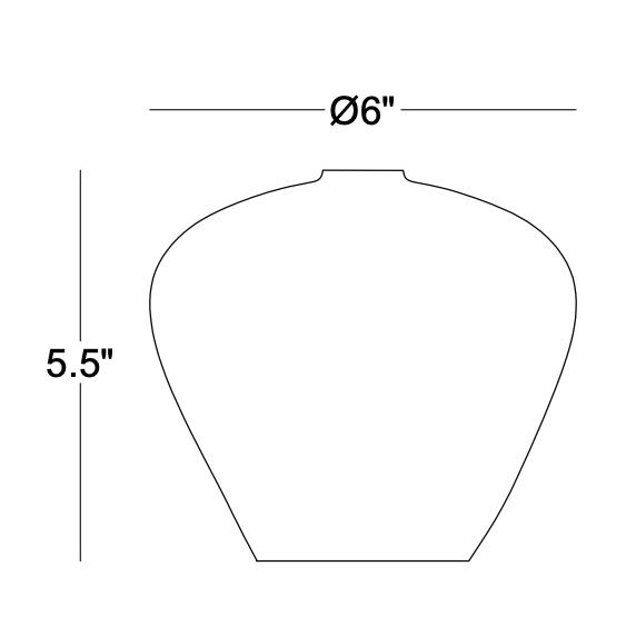 Elyse 5.5 inch Vase