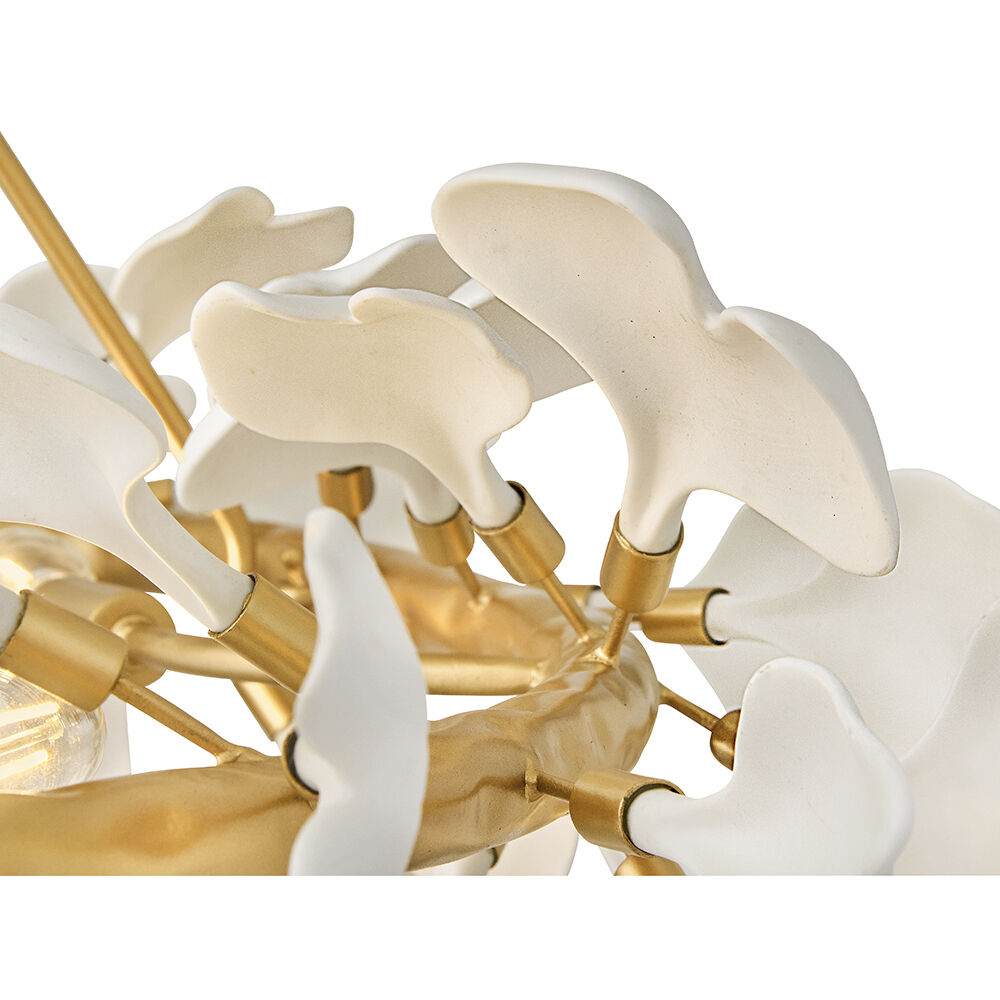 Audra 8 Light 48 inch Deluxe Gold Chandelier Ceiling Light