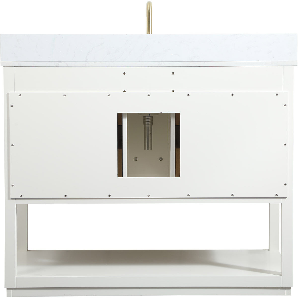 Larkin 42 X 22 X 34 inch White Vanity Sink Set