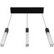 Original Glacier Snow Avenue LED 7 inch Black Multi Port Pendant Ceiling Light