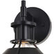 Canton LED 8.75 inch Black and Matte White Wall Light in 1