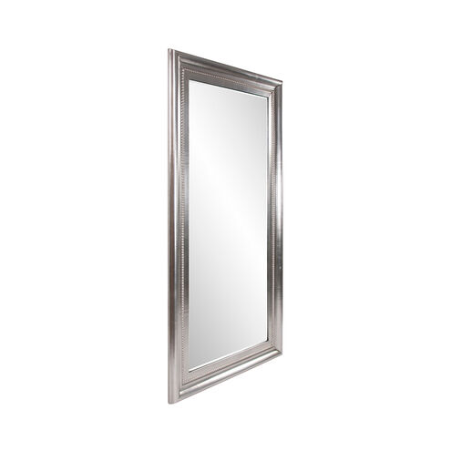 Marla 81 X 43 inch Bright Silver Leaf Wall Mirror
